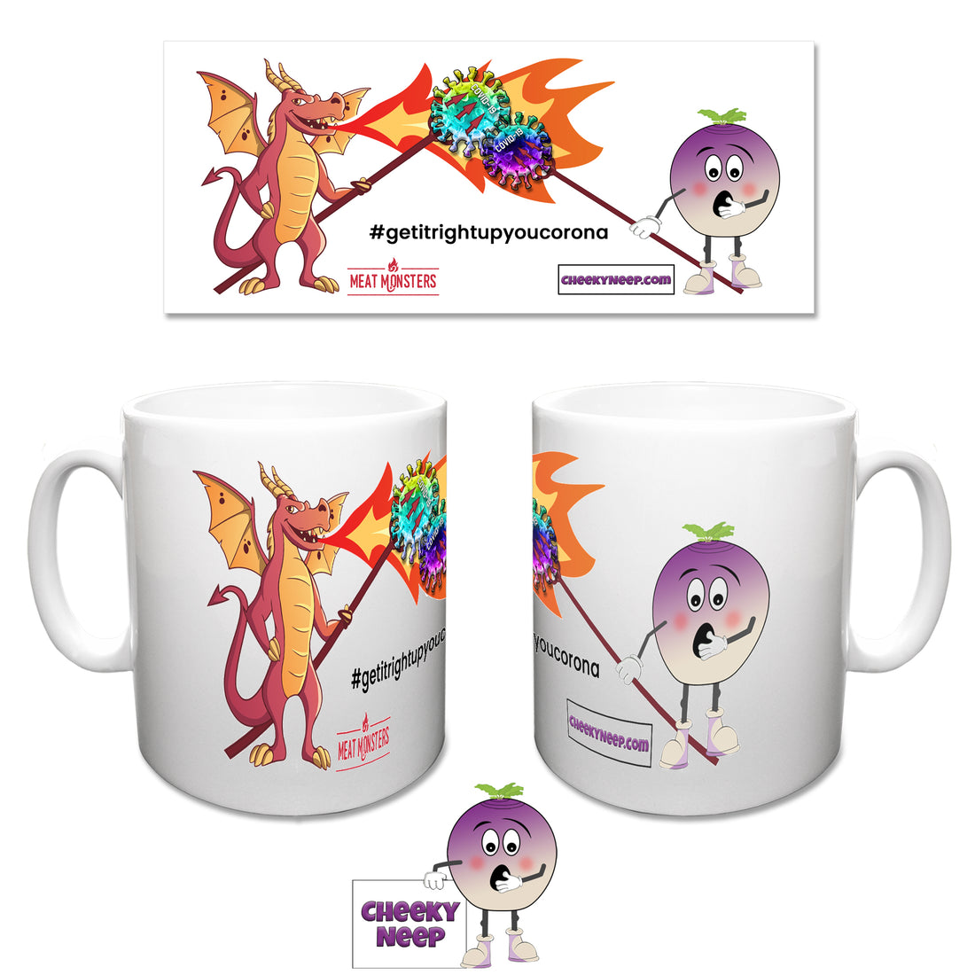 Meat Monster Mug Collaboration & New Artwork