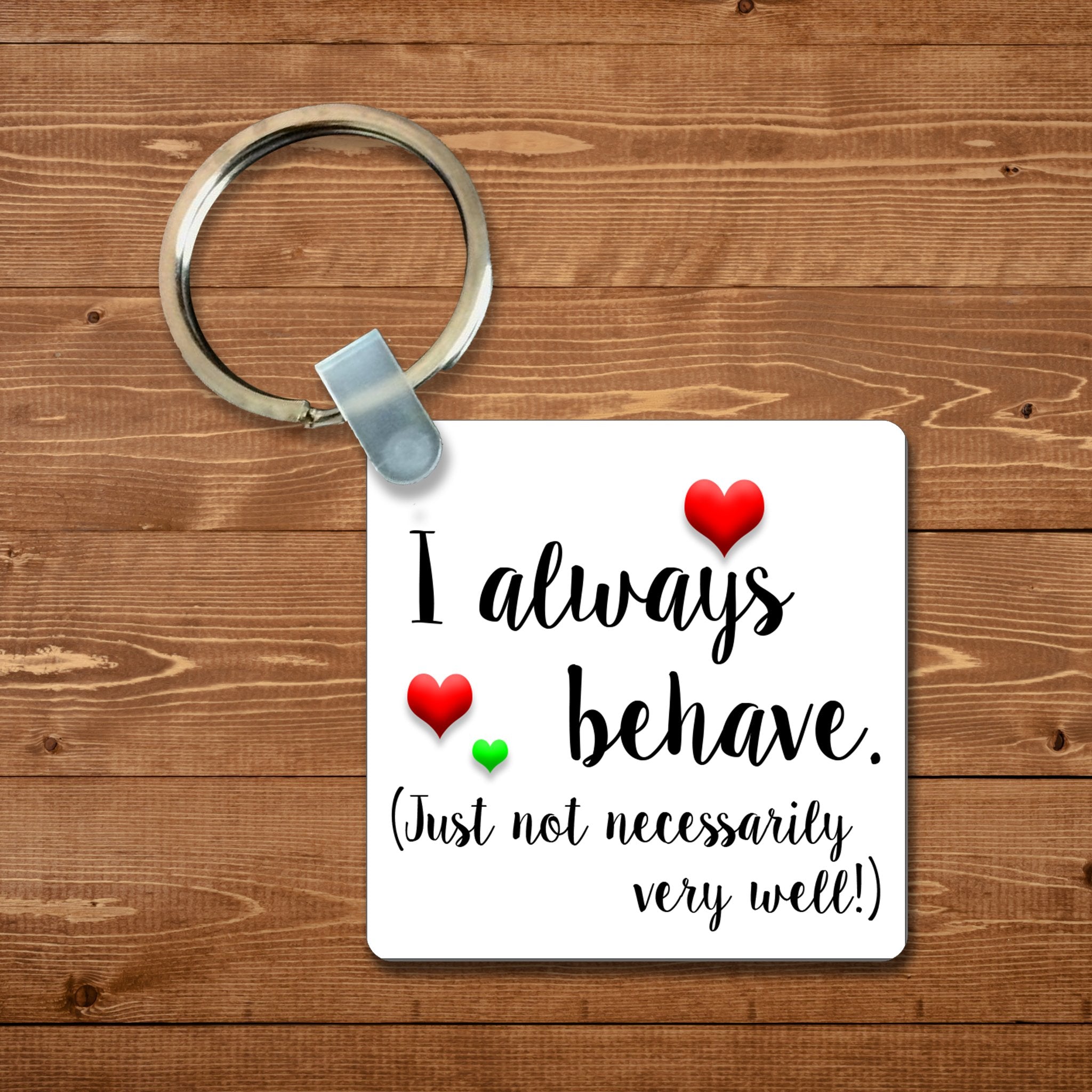 Funny Square Keyrings | Cheeky Square Keyrings at CheekyNeep – tagged ...